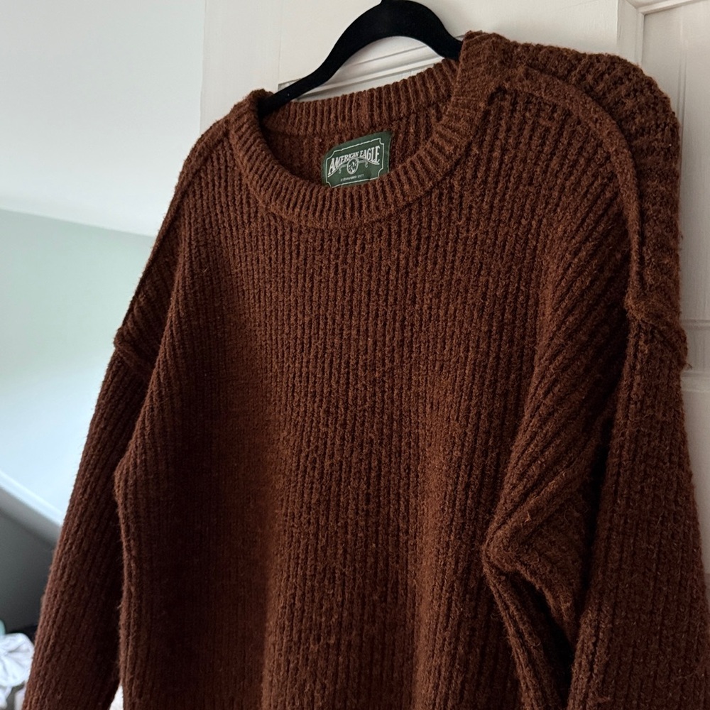 American Eagle Chocolate Brown Sweater